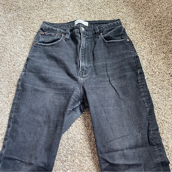 Abercrombie & Fitch The Ankle Straight Ultra High Rise Jeans - Picture 1 of 5
